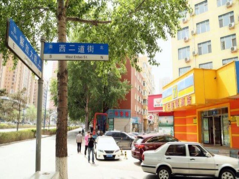 7 Days Inn Changchun Jiefang Road Quan'An Plaza מראה חיצוני תמונה